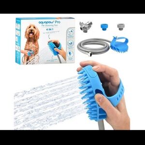 NEW/SEALED Dog Bath Brush Pro Sprayer & Scrubber Tool in 1 - Indoor/Outdoor